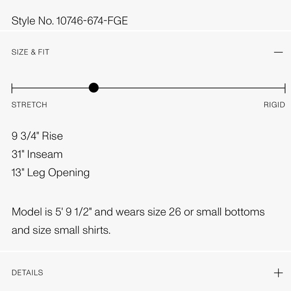 MOTHER Jeans The Mid Rise Dazzler Skimp Brown Stretch Fudgesickle Wash SZ 33 NWT - Picture 9 of 11